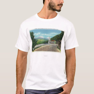 T-shirt Tour de tour et d'observation d'épingle à cheveu