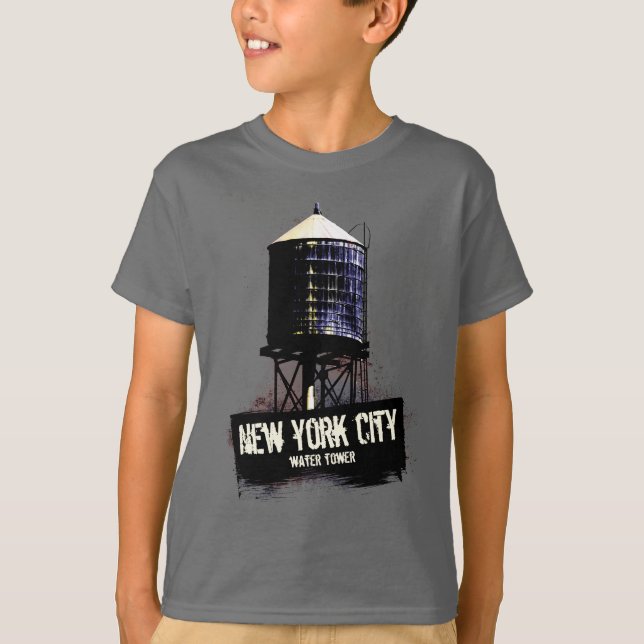 T-shirt Tour d'eau de New York (Devant)