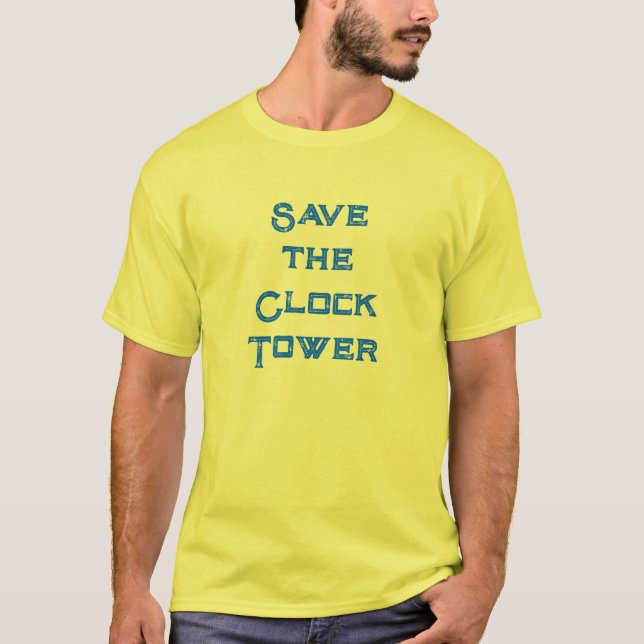 T-shirt Tour d'horloge (Devant)