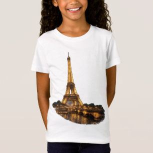 T-Shirt Tour Eiffel – Conception de voyage à Paris