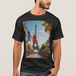 T-shirt Tour Eiffel - Paris - France