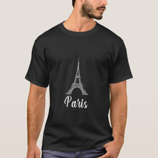 T-shirt Tour Eiffel Paris France