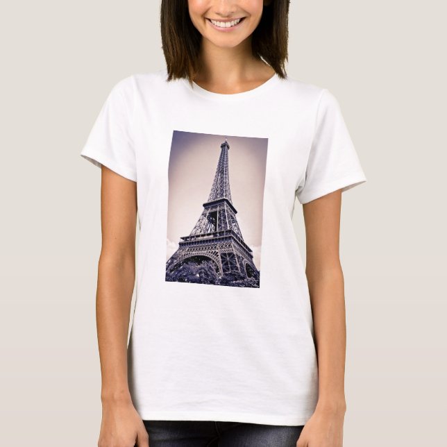 T-shirt Tour Eiffel, Paris, France (Devant)