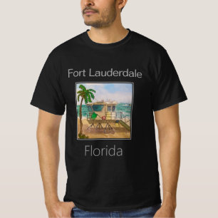 T-shirt Tour Lifeguard, Fort Lauderdale, Floride