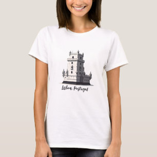 T-shirt Tour Lisbonne Portugal Belém