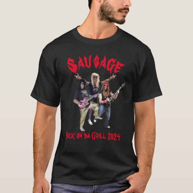 T-shirt Tour Sausage 2024 (Devant)