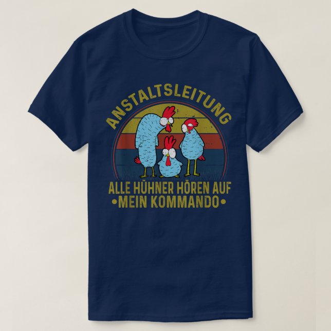T-shirt Tourbière de poulet Bauer Producteurs de poulet129 (Design devant)