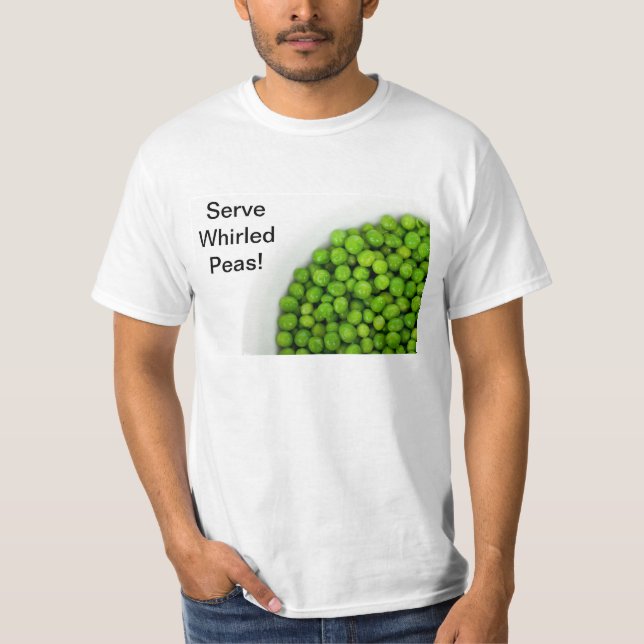 T-shirt tourbillonné de pois (Devant)