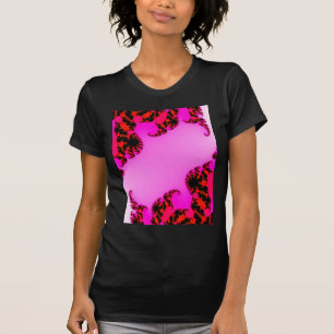 T-shirt Tourbillons roses