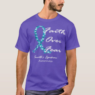 T-shirt Tourettes Syndrome Sensibilisation Foi sur la peur