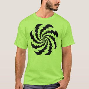 T-shirt tournant de foudre