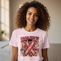 Tournée '25 Ruban Rose Rétro Espoir Cancer 