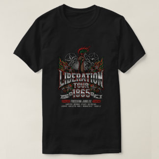 T-shirt Tournée de la Libération 1865 juneteenth Commémora