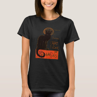 T-shirt Tournée du Chat Noir Paris Vecteur en détresse 2