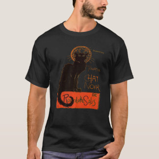 T-shirt Tournée du Chat Noir Paris Vecteur en détresse 2