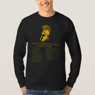 T-shirt Tournée mondiale d'Alexandre Le Grand Histoire gr