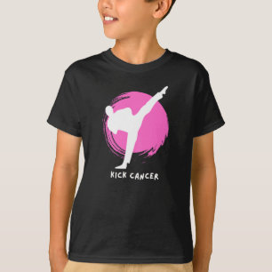 T-shirt Tourner le cancer