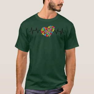 T-shirt Tourner le coeur