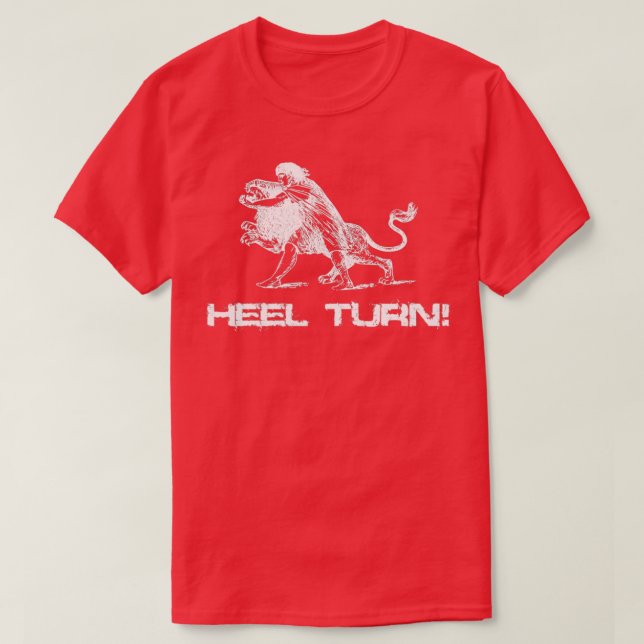 T-shirt Tourner talon (Design devant)