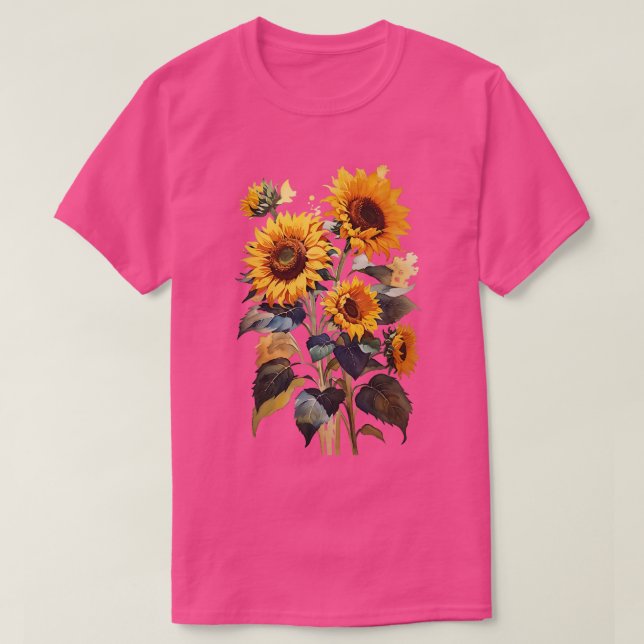 T-shirt Tournesol (Design devant)
