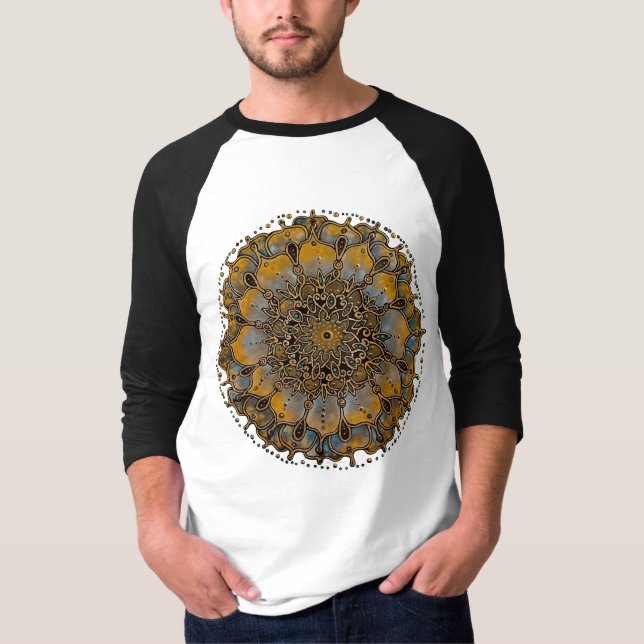 T-shirt Tournesol cosmique (Devant)