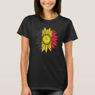 T-shirt Tournesol de Belgique Belgique Belge