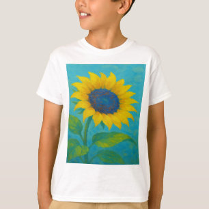 T-shirt Tournesol de Neon - Nature audacieuse en lumière v
