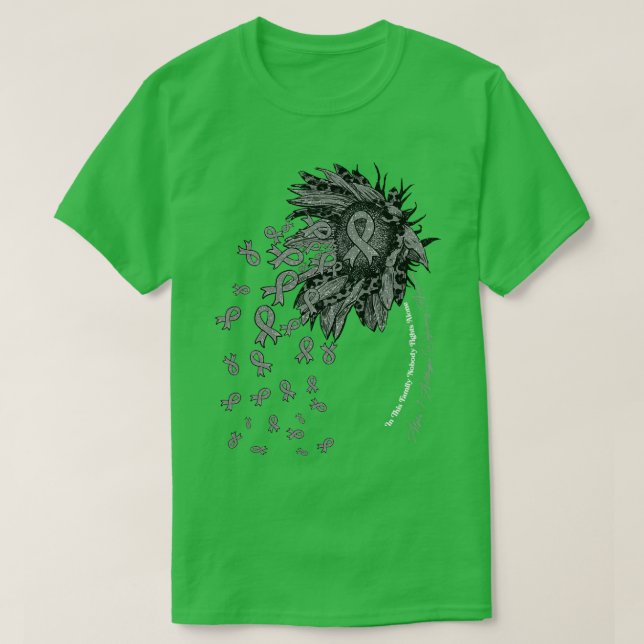 T-shirt Tournesol de sensibilisation à la carence en antit (Design devant)