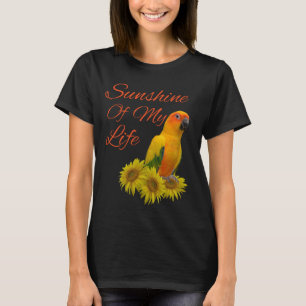 T-shirt Tournesol de soleil de perroquet de Sun Conure