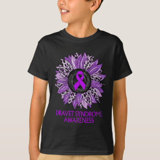 T-shirt Tournesol Déravée Sensibilisation au syndrome Ruba