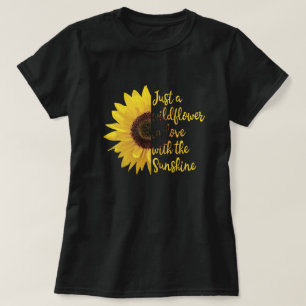 T-shirt Tournesol Devis inspirant