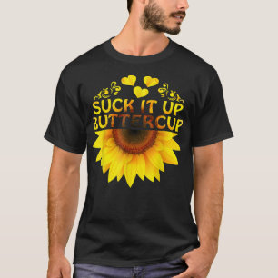 T-shirt Tournesol En Coupe De Beurre