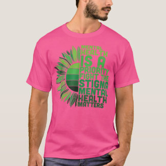T-shirt Tournesol en santé mentale 5408