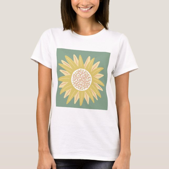 T-shirt Tournesol géant (Devant)