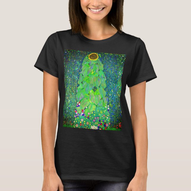 T-shirt Tournesol Gustav Klimt (Devant)