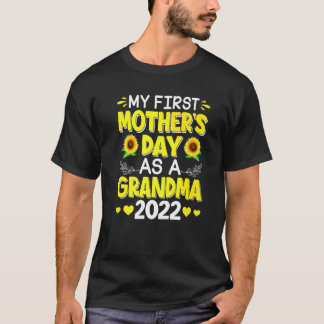 T-shirt Tournesol Ma première fête des mères en tant que g