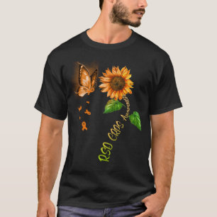 T-shirt Tournesol papillon RSD Sensibilisation aux SPRC