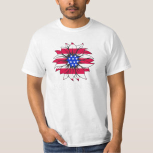 T-shirt Tournesol patriotique SVG PNG PDF, tournesol améri