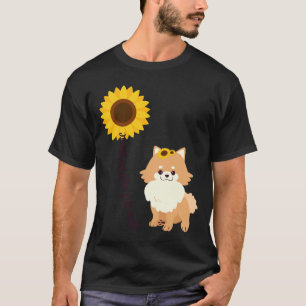 T-shirt Tournesol Pomera Pom Spitz Lov