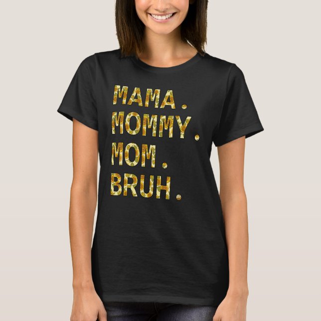 T-shirt Tournesol sans Seamless maman maman maman maman ma (Devant)