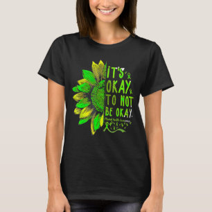 T-shirt Tournesol Sensibilisation À La Santé Mentale C'Est