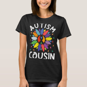 T-shirt Tournesol Sensibilisation sur l'autisme Jour Corre
