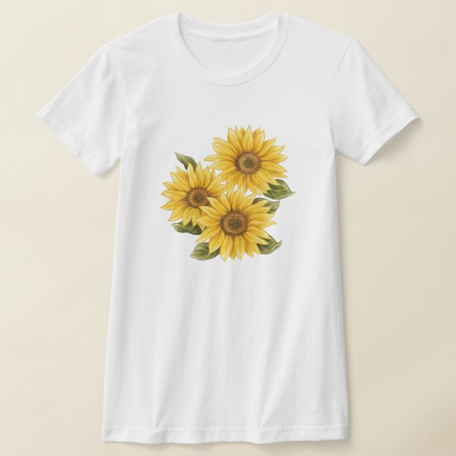 T-shirt tournesol vintage (Poser)