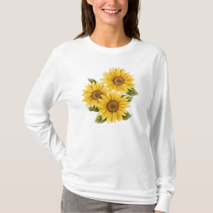 T-shirt tournesol vintage