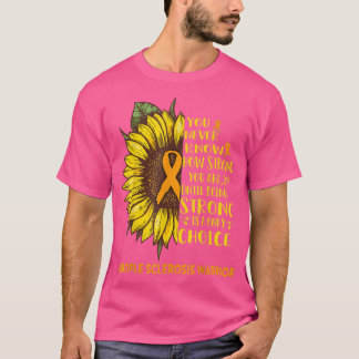 T-shirt Tournesol Vous Ne Savez Jamais À Quel Point Fort P