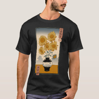T-shirt Tournesols Ukiyo-E
