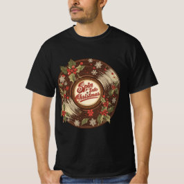 T-shirt Tournez dans Noël – Conception de vacances amusant