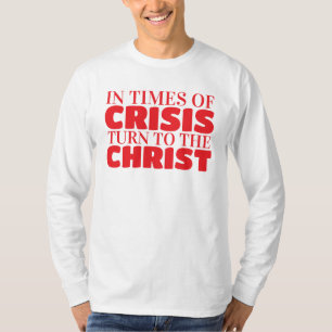 T-shirt Tournez vers Jésus Christ notre seigneur et sauveu