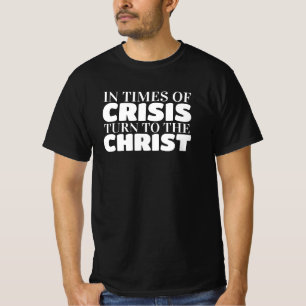 T-shirt Tournez vers Jésus Christ notre seigneur et sauveu