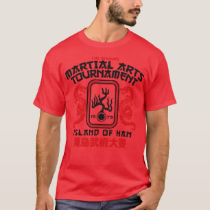 T-shirt Tournoi d'arts martiaux de l'île d'Han